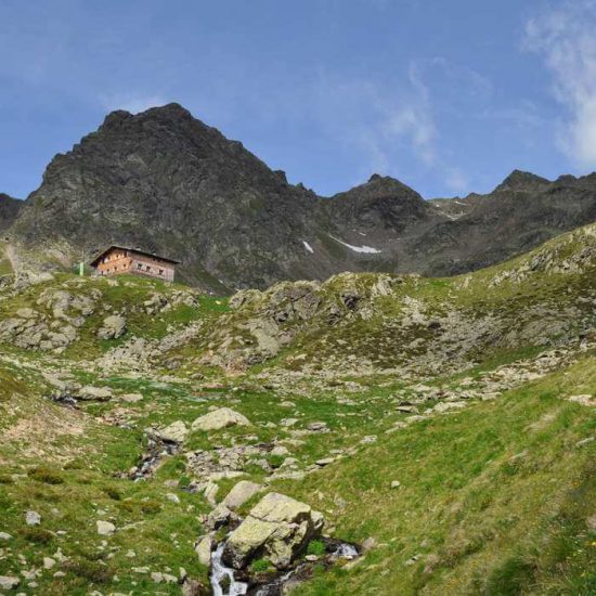 Alpine huts in Val Pusteria