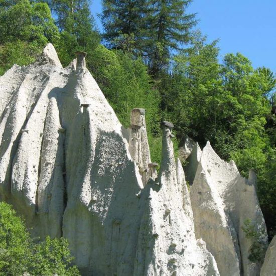 Points of interest in Terento on the sunny plateau in Val Pusteria