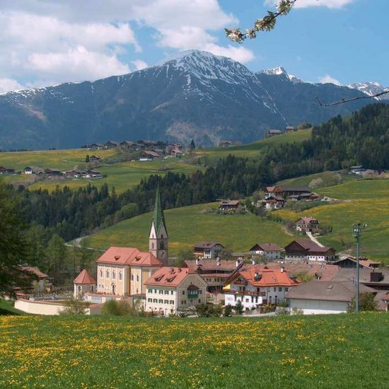 Points of interest in Terento on the sunny plateau in Val Pusteria