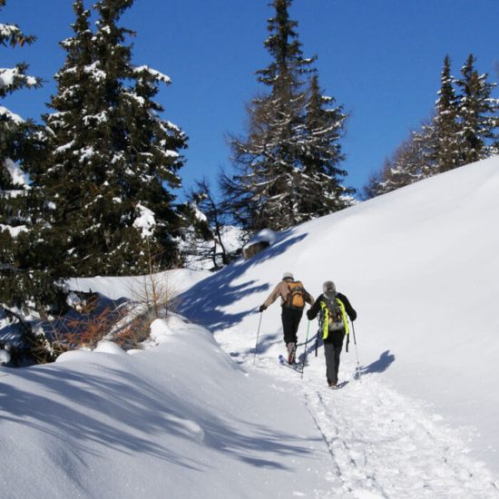 Skiing in the heart of Terento